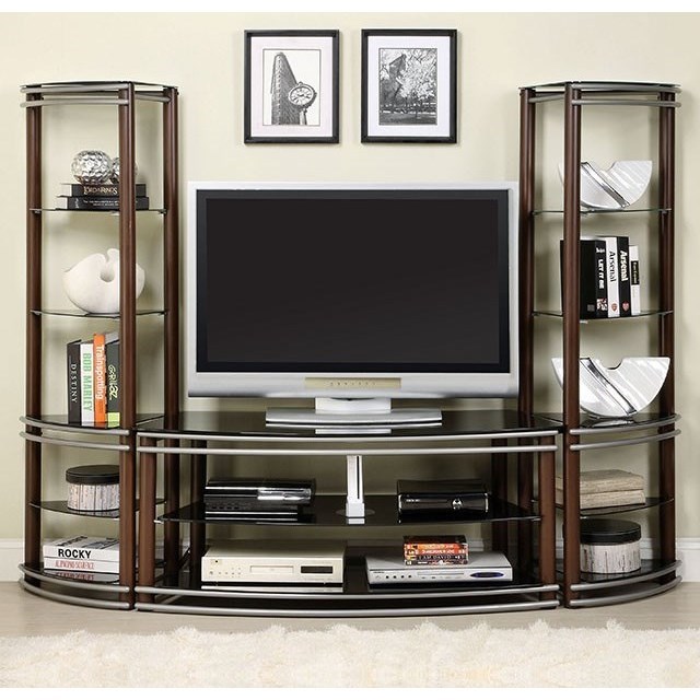 Furniture of America Silver Creek CM5510SET Contemporary Wall Unit